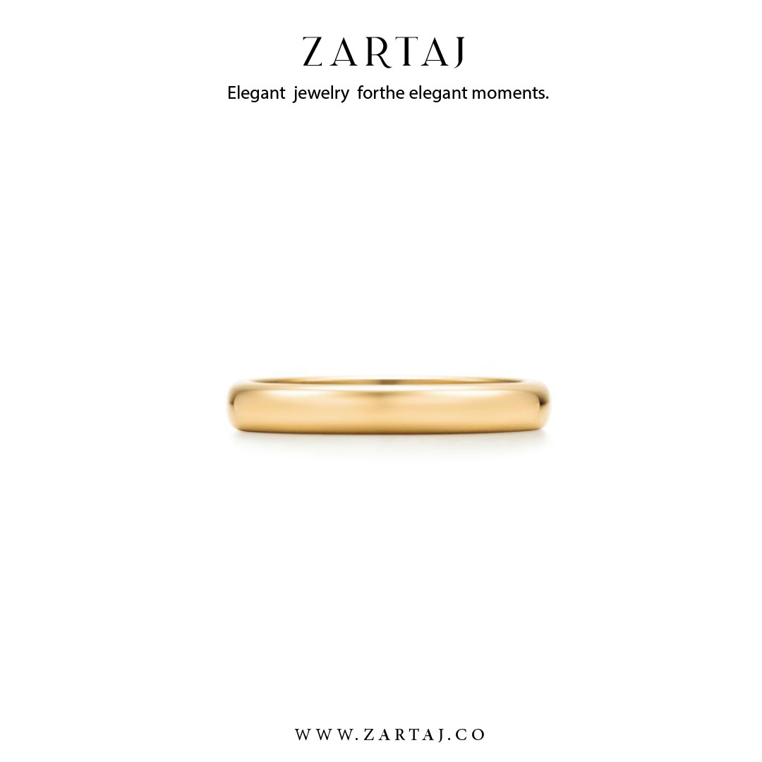 حلقه طلا مردانه طرح تیفانی کد htmt25