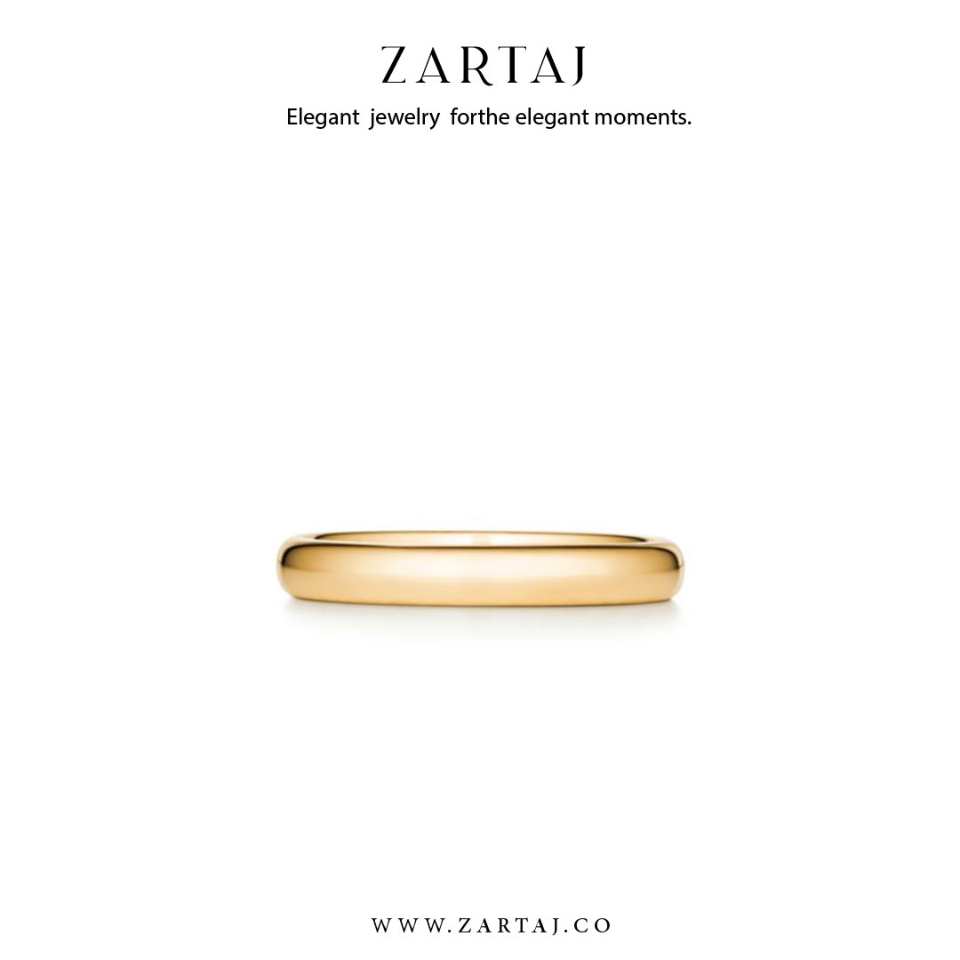 حلقه طلا مردانه طرح تیفانی کد htmt25